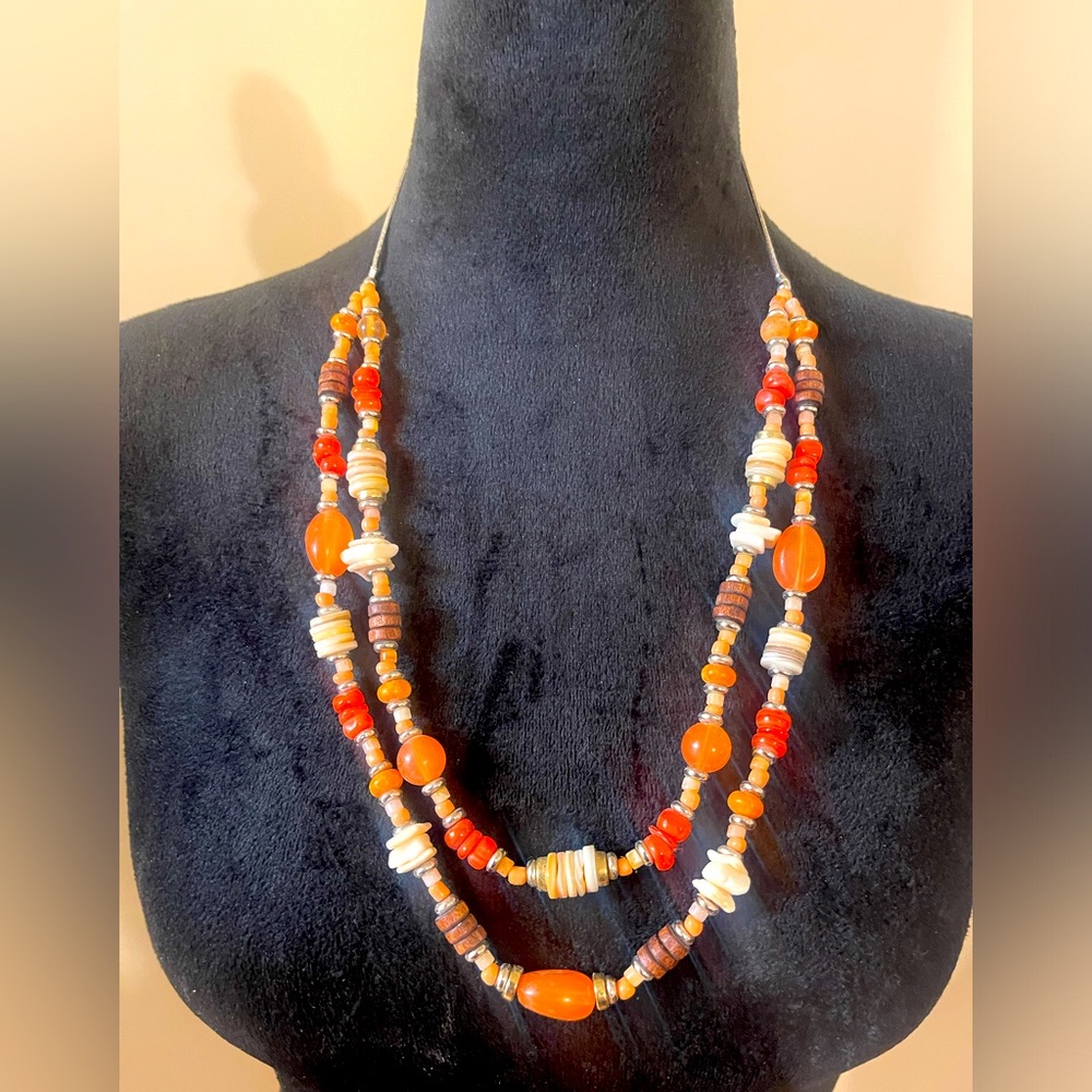 Women’s double necklace❤️‍🔥